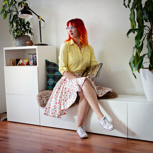 LudoCherry Circle Skirt - UK Stock